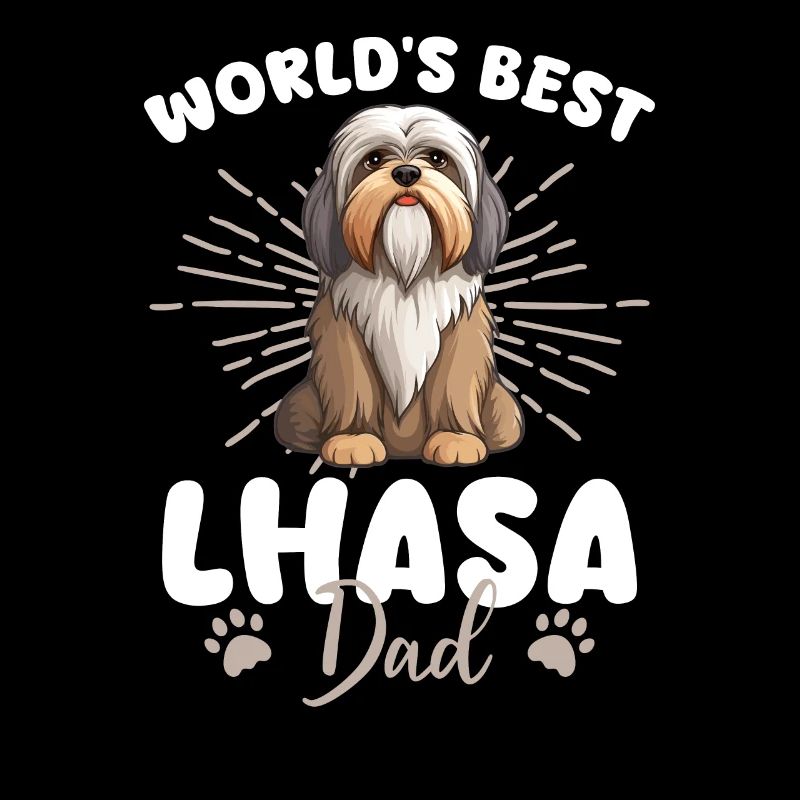Lhasa Apso Groovy Lhasa Dad