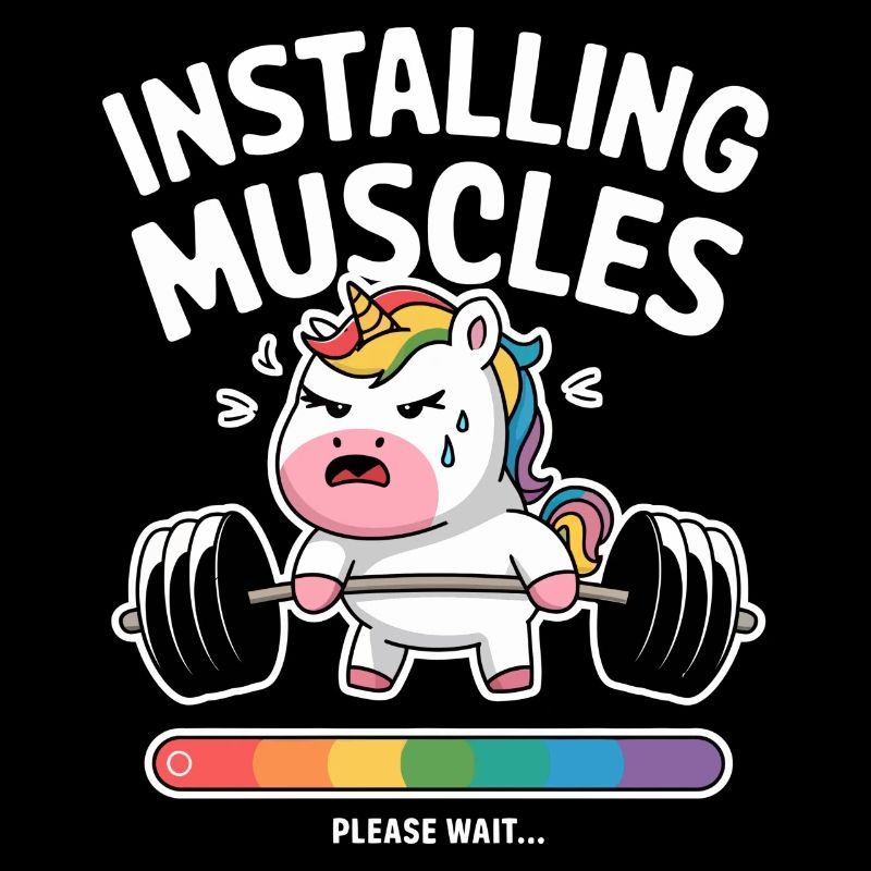 Installation de Muscles Licorne
