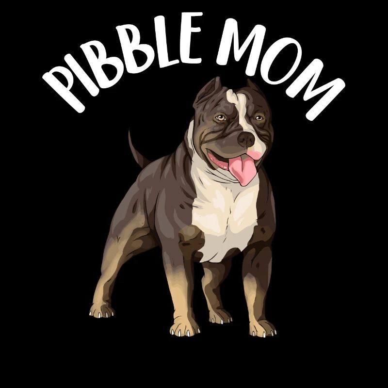 Pibble Mama Pitbull Mama Hund
