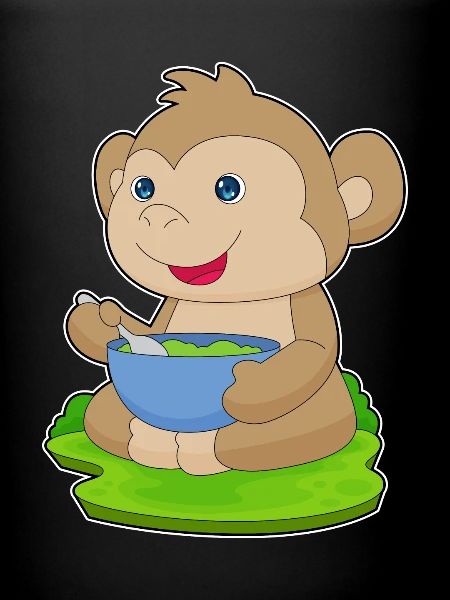 Monkey Cooking Bowl Cooking