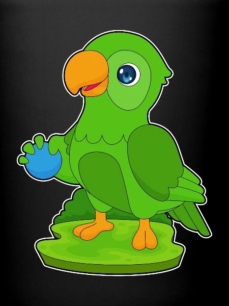 Cute parrot