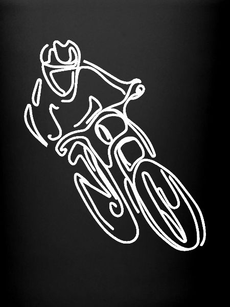 Dessin de VTT Freeride