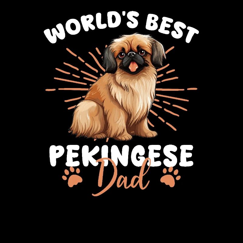 Pekingese Groovy Pekingese Dad