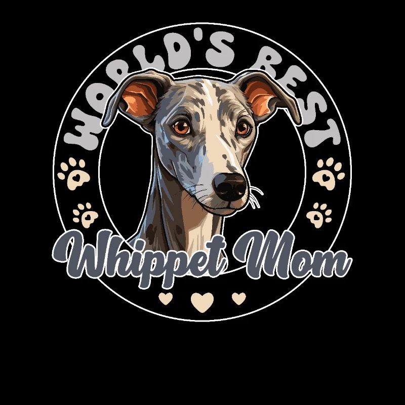 Whippet Groovy Whippet Mom