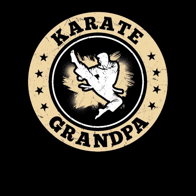 Karaté de combat Grand-père Karaté Combattant