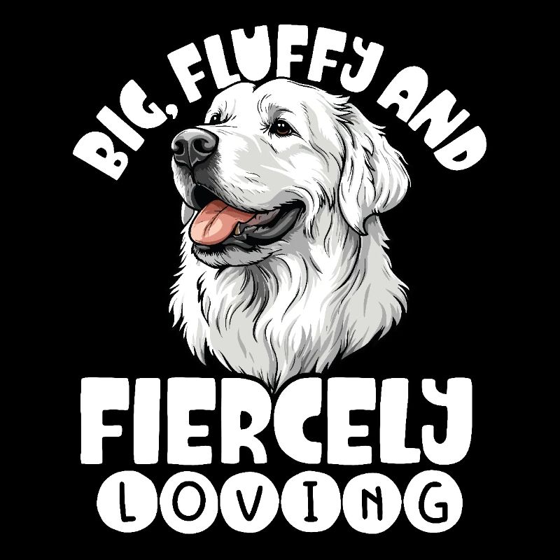 Bouvier des Pyrénées Great Pyrenees Big Fluffy