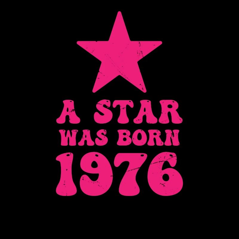Ein Stern Wurde 1976 Geboren Geburtstag