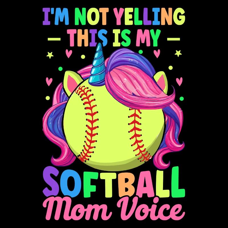 C’est ma voix de maman de softball féminine