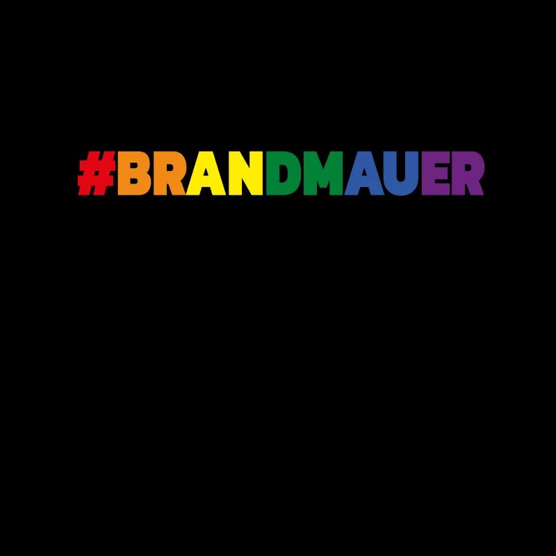 Brandmauer Regenbogen