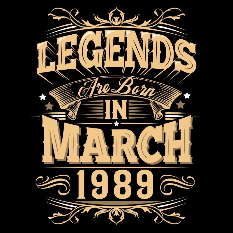 Légende de l’anniversaire de mars 1989