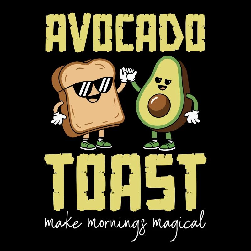Avocado Toast Liebhaber Vegetarisches Essen Guacamole