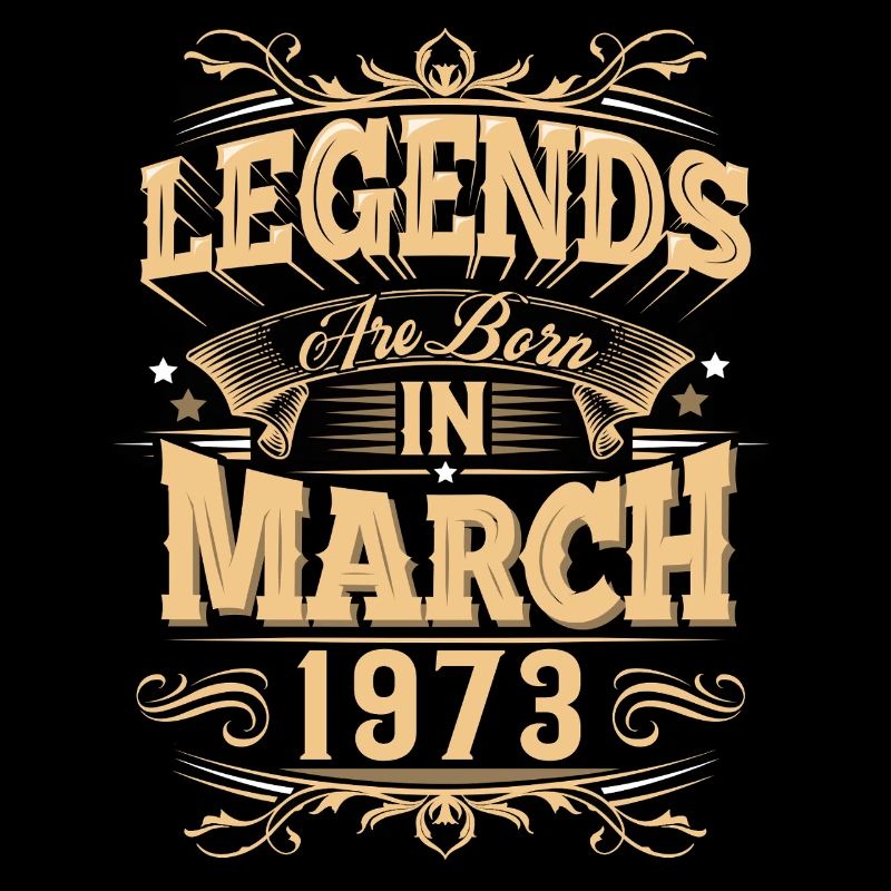 Légende de l’anniversaire de mars 1973