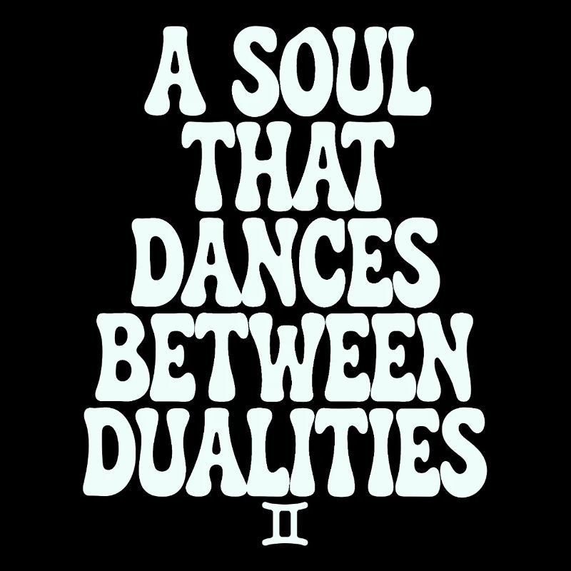 Gemini soul dancing between dualities