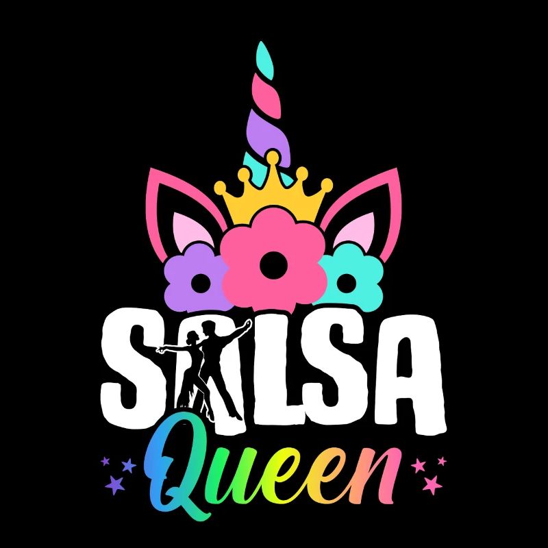 Salsa Queen Salsa Dancer Salsa Dance Illustration