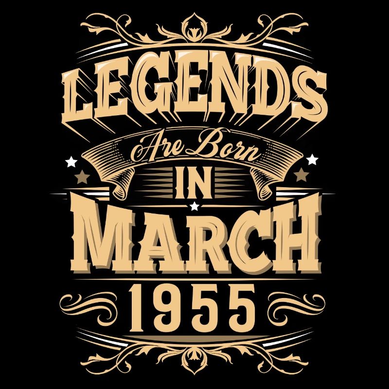 Légende de l’anniversaire de mars 1955