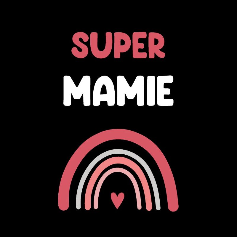 Super Granny Regenbogen Oma Geschenk