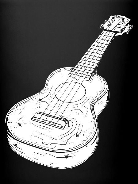 Ukulele Drawing