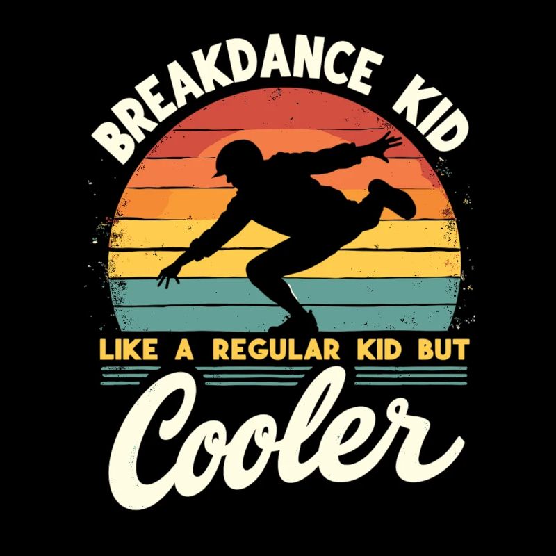 Breakdance Kid Breakdancer Retro Tanz B-Boys