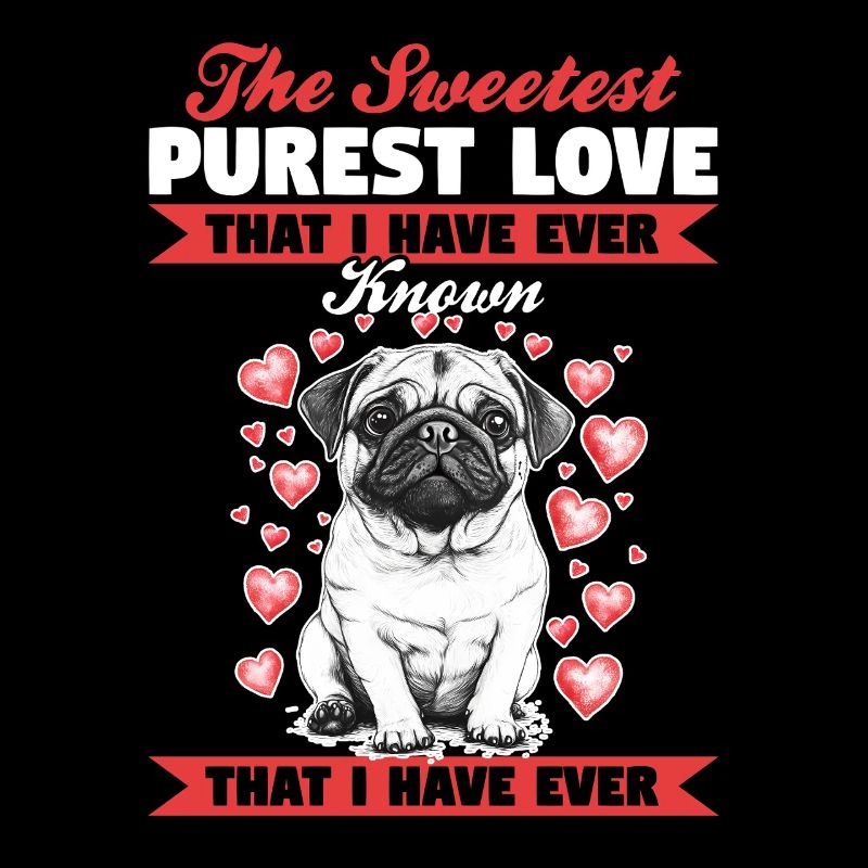 Cute Pug Dog Owner