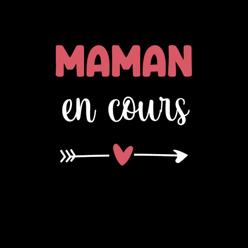 Mama in Arbeit Herz Geschenk Mutter