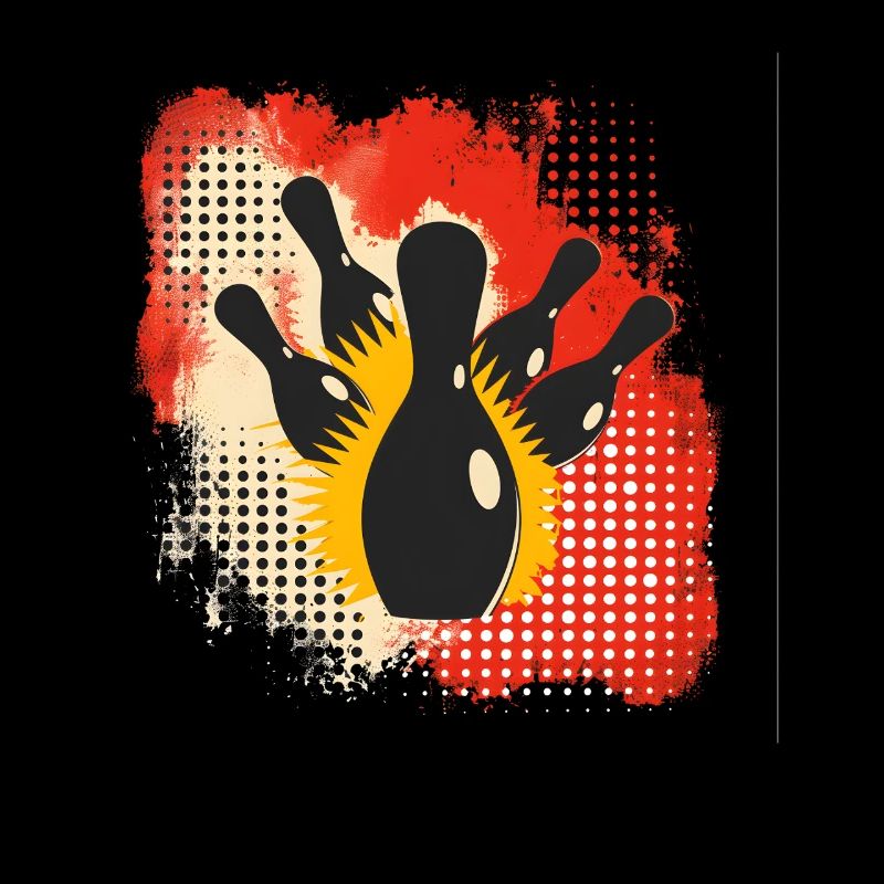 Bowling Éclaboussures de couleur