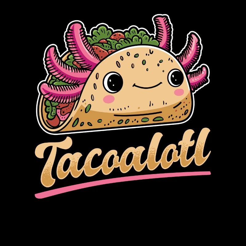 Cute Axolotl Taco Tacoalotl Cinco de Mayo