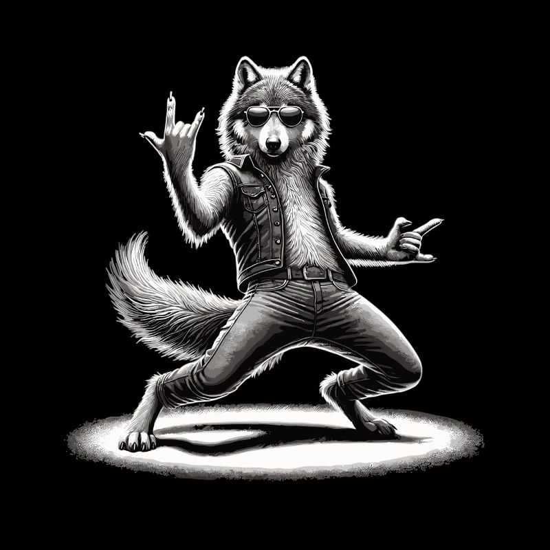Rocking Wolf – Cool & Wild