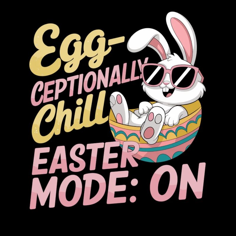Relaxed Easter Bunny – Funny Easter Gift