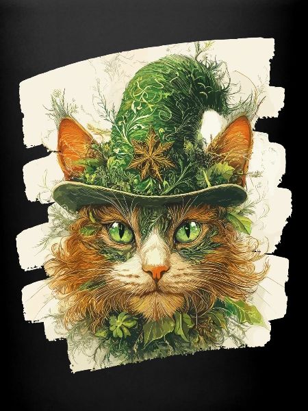 Chat de la Saint-Patrick