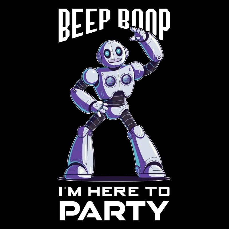 Ai Robotik Geek Tech Humor Roboter