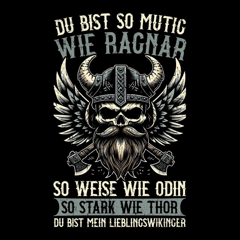Wikinger Papa Vatertag Vaterschaft Elternteil