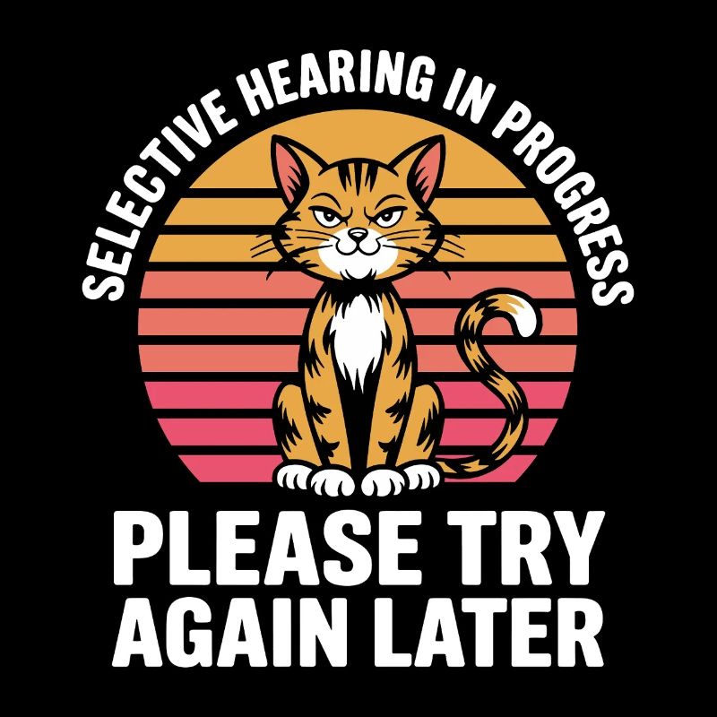 Sarkasmus Kätzchen Katze