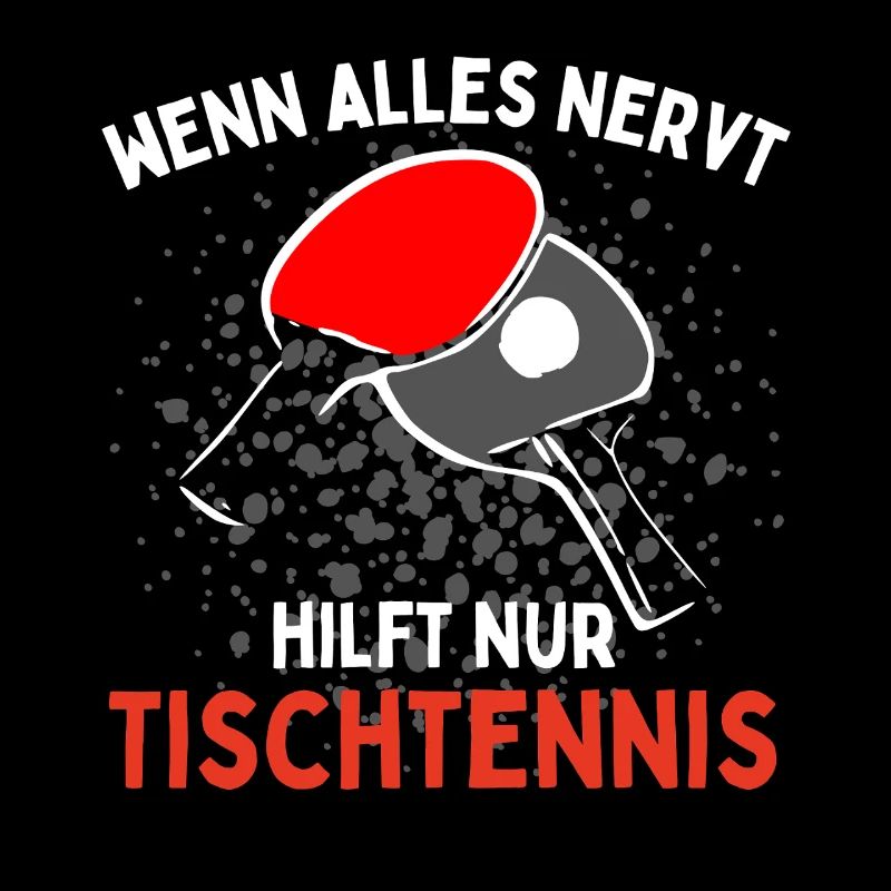 When everything is annoying, only table tennis funny things help