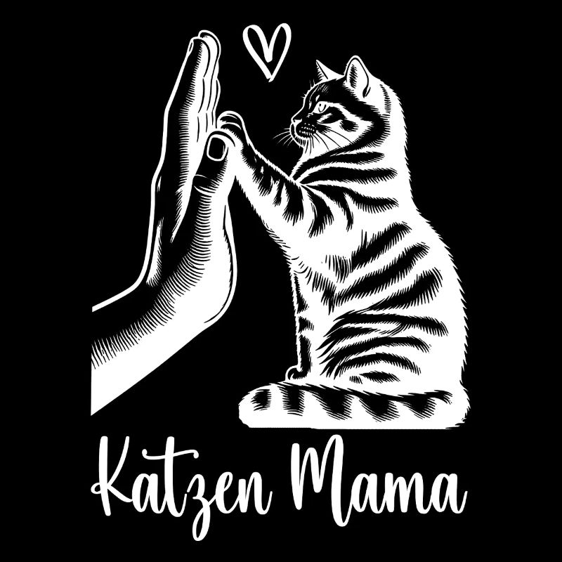 Katzen Mama Muttertag Elternteil Mama