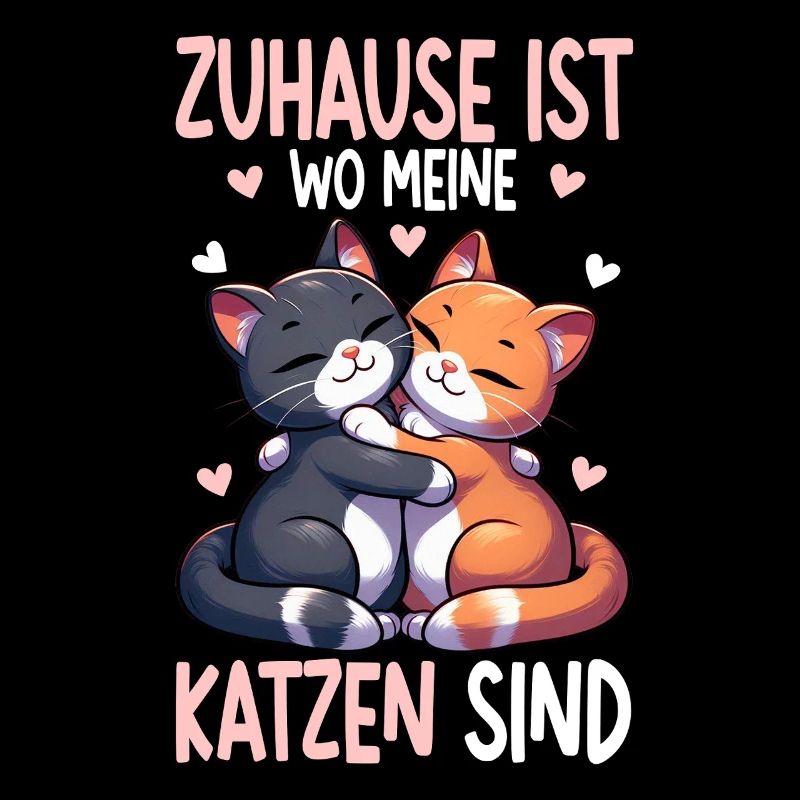 Katzen Mama Muttertag Elternteil Mama