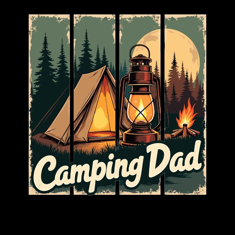 Camping Dad – Feux de camp et nature
