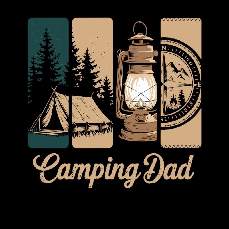 Camping Dad – Aventure en forêt