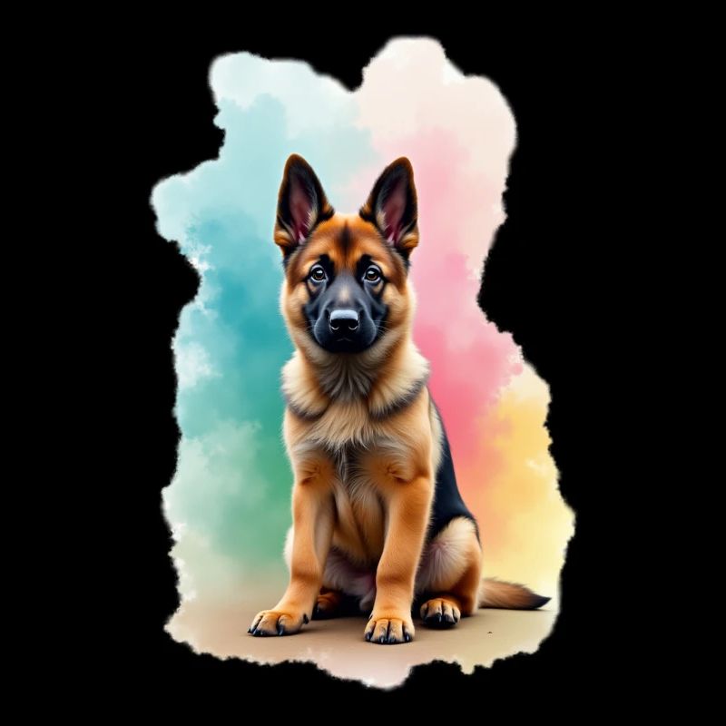 Deutscher Schäferhund Herrchen Schäferhund
