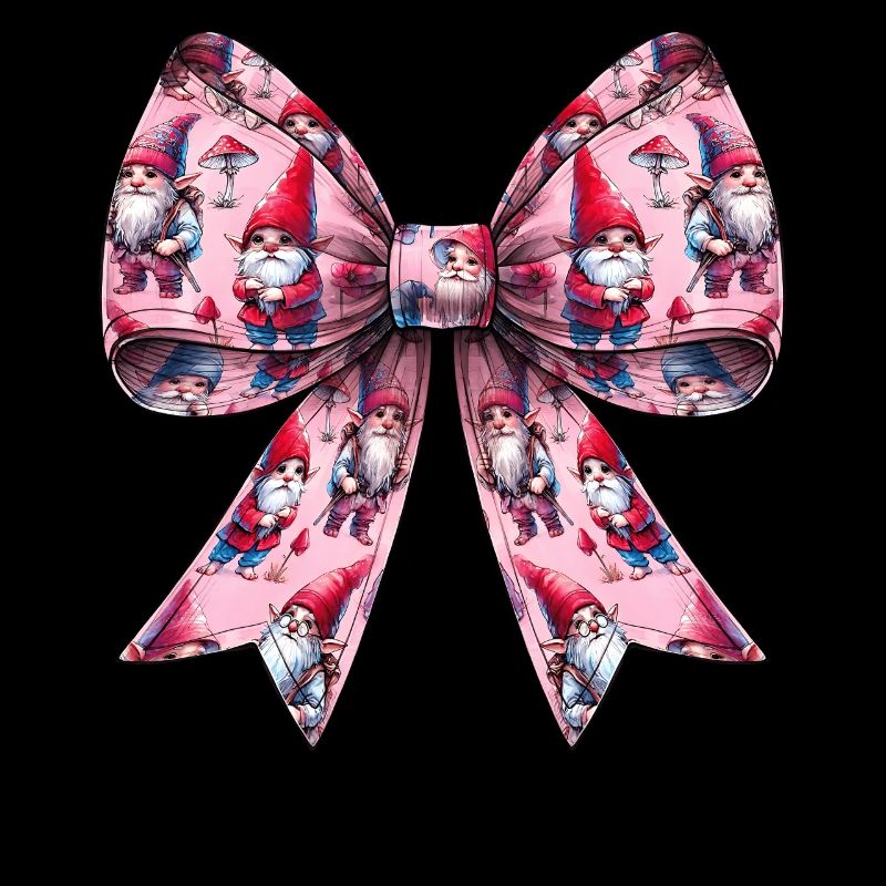 Coquette Bow Gnome St. Patrick’s Day Leprechaun
