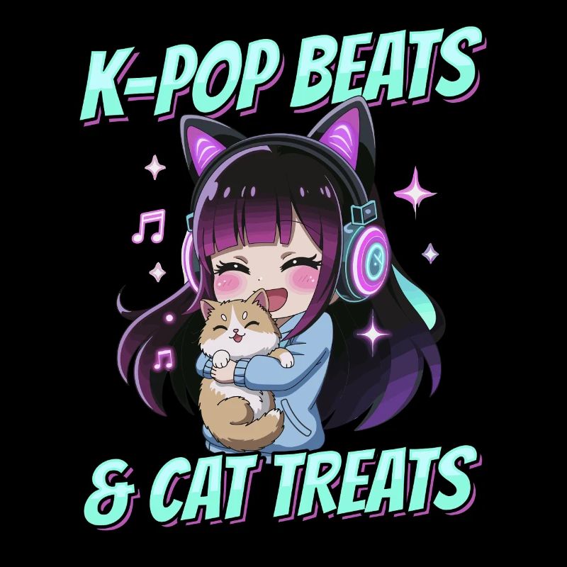 Anime K Pop & Chats Kawaii
