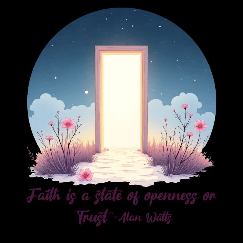 Citation de la foi d’Alan Watts d’Open Door Trust