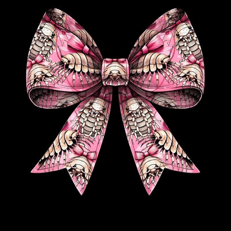 Coquette arc isopodes bug motif fille maman