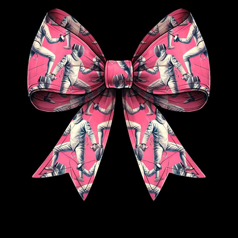 Coquette Bogen Fechten Fechter Pattern Mom