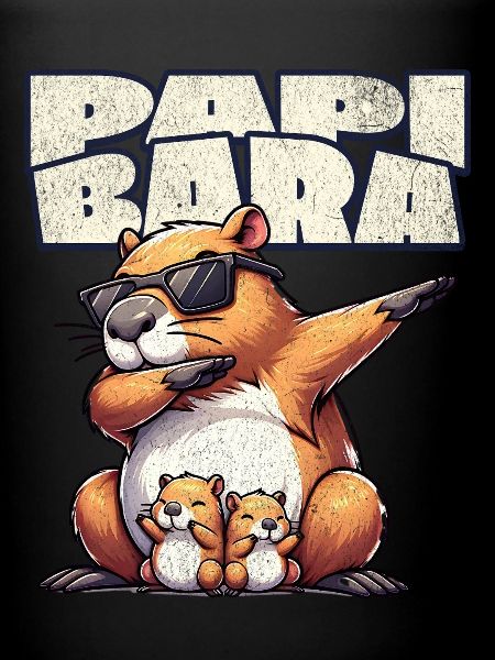 Papibara Capybara Père Papa
