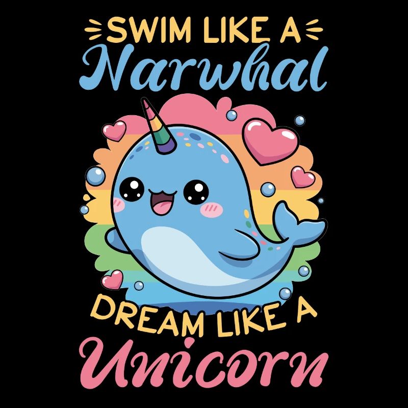 Narwhal Chibi Kawaii