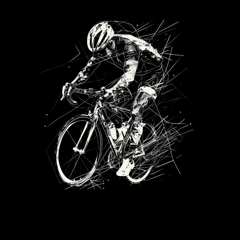 Radfahrer Zeichnung