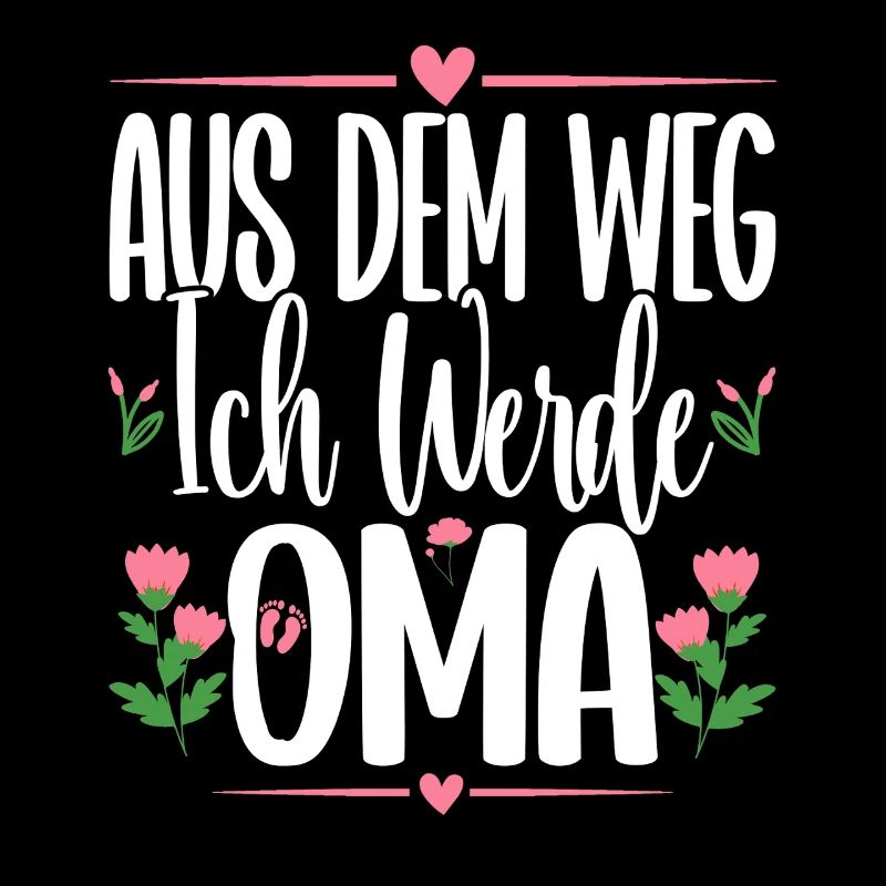 Ich Werde Oma Großmama Pensionierte Großmutter