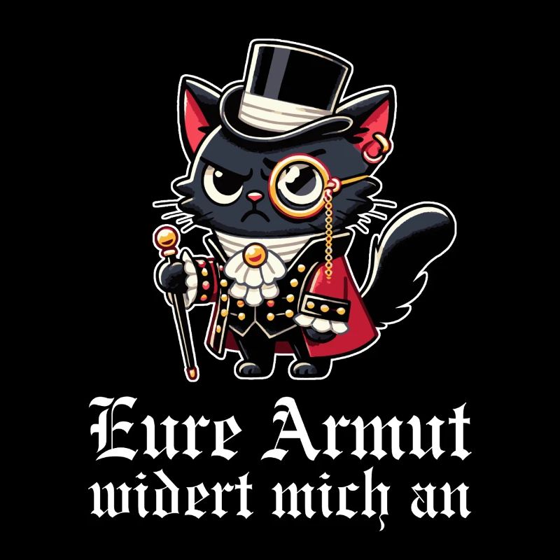 Eure Armut widert mich an – Dekadente Gothic Katze