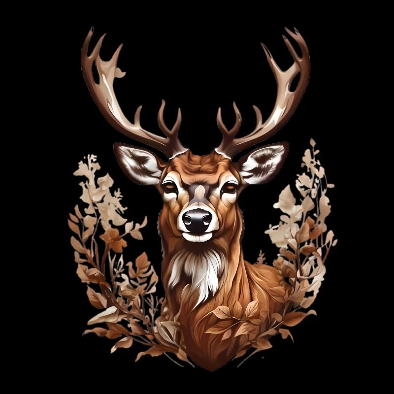 Cerf brun