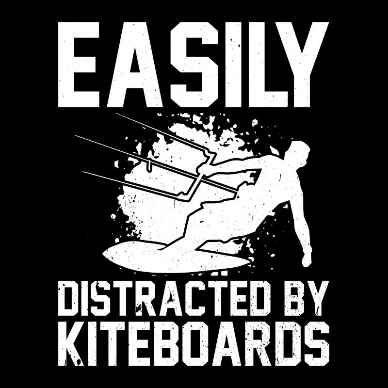 Kiteboarding - Facilement distrait par les planches de kitesurf